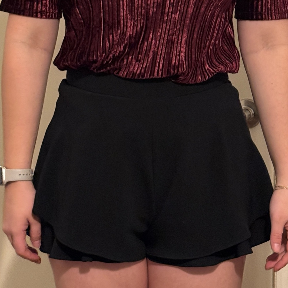 Zara illusion shorts